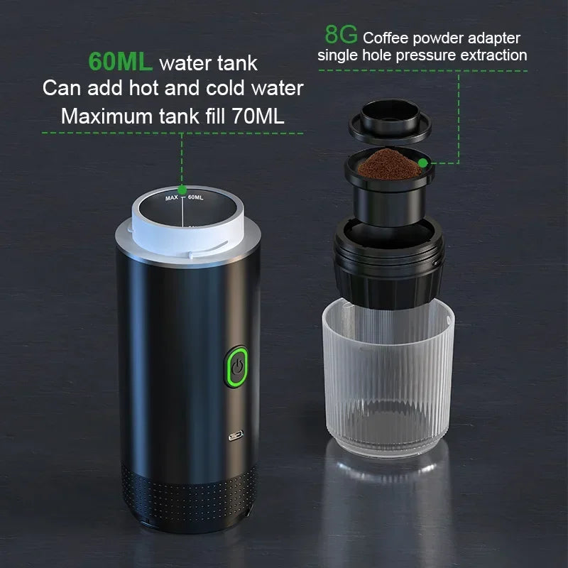 Portable Espresso Travel Maker
