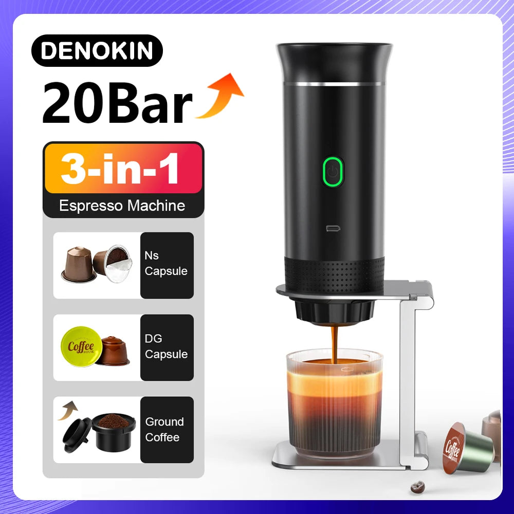 Portable Espresso Travel Maker