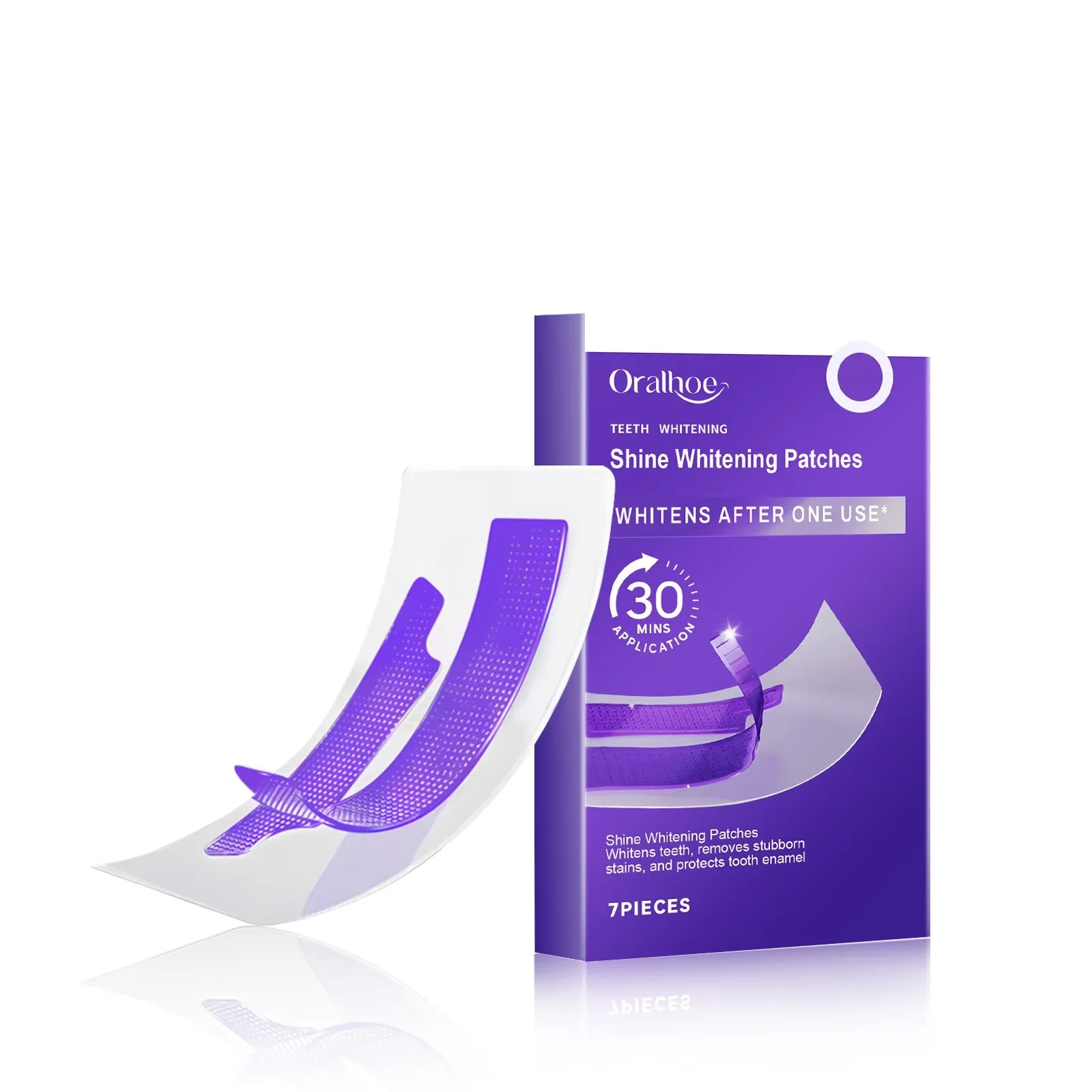 BrightSmile Purple Whitening Strips Kit