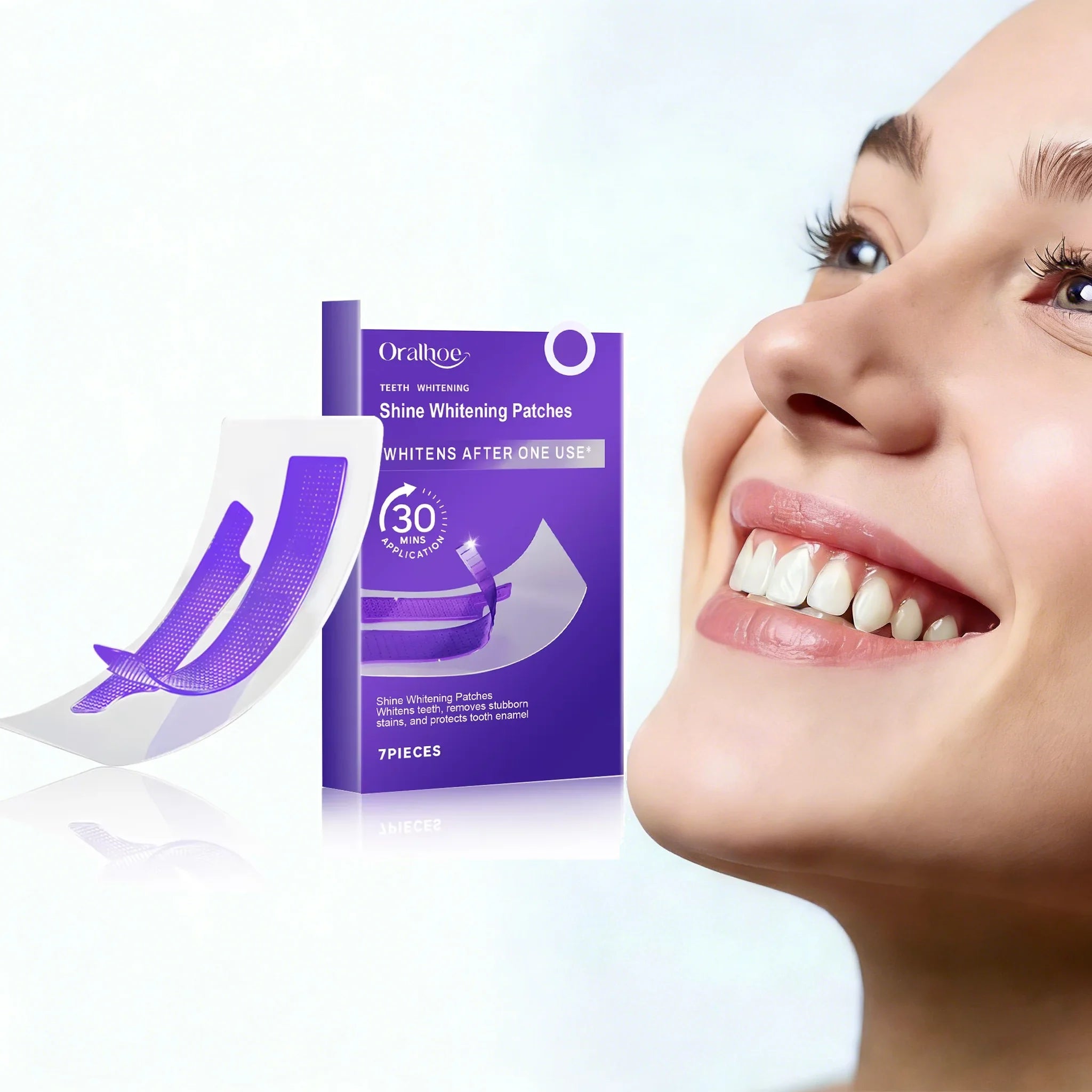 BrightSmile Purple Whitening Strips Kit